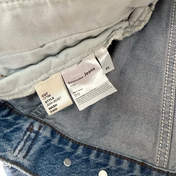 Reformation denim jacket - Picture 6 of 7